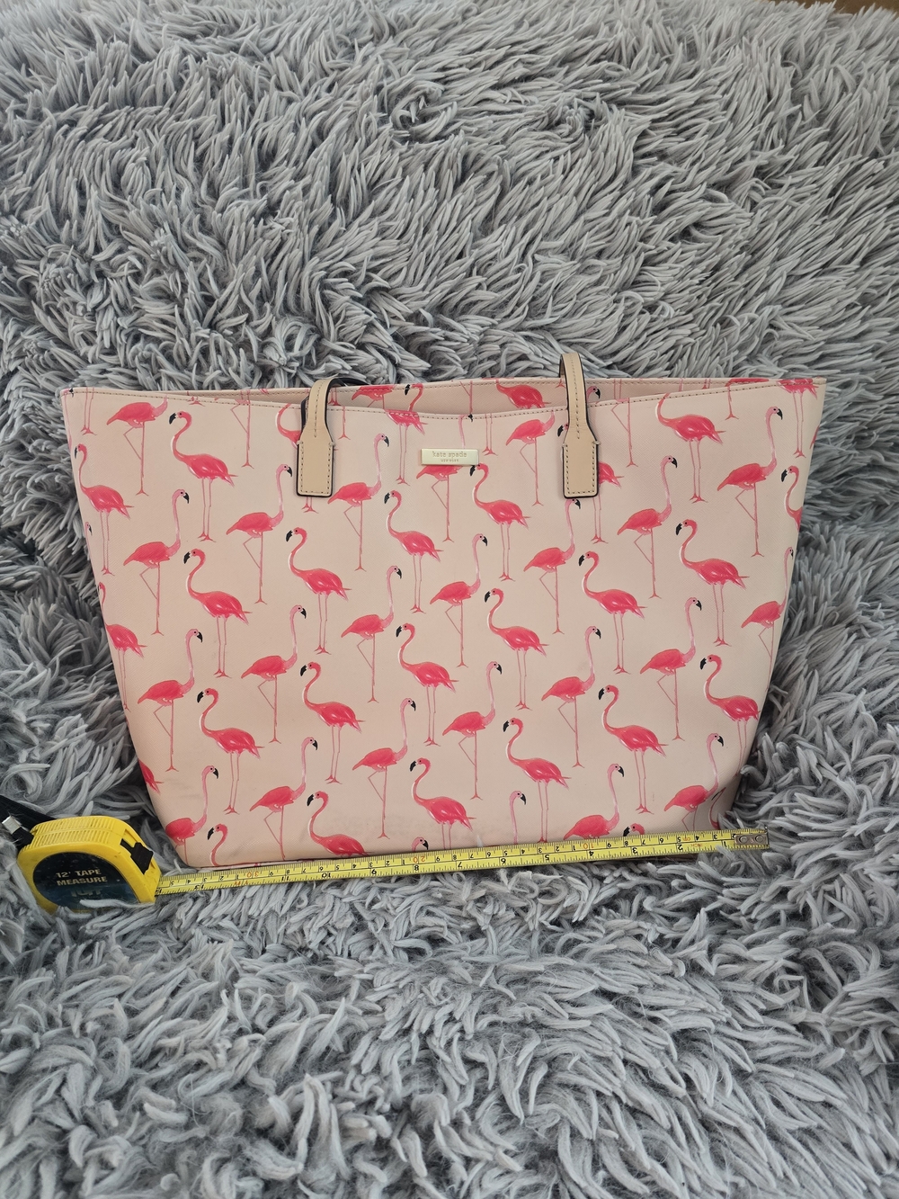 kate spade Pink Flamingo Print Tote